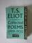 Eliot, T. S.: Collected Poems, 1909-1935