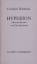 Friedrich Hölderlin: HYPERION oder der E Friedrich Hölderlin: HYPERION oder der E