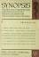 Arthur Joris: Synopsis. Studien aus Medi