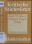 Bauer, Karl W.: Kritische Stichwörter zu