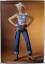 Blue twist jeans: Jeans Poster