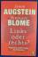 gebrauchtes Buch – Augstein, Jakob; Blome – Links oder rechts? - Antworten auf die Fragen der Deutschen – Bild 2
