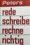 Peters: rede schreibe rechne richtig, Le