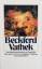 William Beckford: Vathek