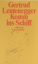 Gertrud Leutenegger: Komm ins Schiff Gertrud Leutenegger: Komm ins Schiff