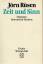 Jörn Rüsen: Zeit und Sinn. Strategien hi