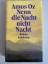 Amos Oz: Nenn die Nacht nicht Nacht - Ro