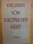 Karl Jaspers: Vom europäischen Geist