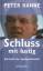 Peter Hahne: Schluss mit lustig! - Das E