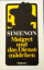 Georges Simenon: Maigret und das Dienstm