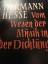 dürr: hermann hesse vom wesen der musik 