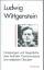 Ludwig Wittgenstein: Vorlesungen und Ges