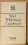 Walt Whitman: Tagebuch