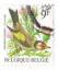 Briefmarke Belgien: Vogel Chardonneret -