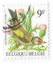 Briefmarke Belgien: Vogel Chardonneret -