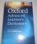 Albert Sydney Hornby: Oxford advanced le