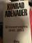 antiquarisches Buch – Konrad Adenauer Erinnerungen 1945-1953 – Bild 2