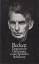 Samuel Beckett: Dramatische Dichtungen -