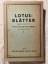 Otto Wilhelm Barth: Lotusblätter. II. Jh Otto Wilhelm Barth: Lotusblätter. II. Jh