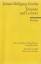 Goethe, Johann W von: Torquato Tasso Goethe, Johann W von: Torquato Tasso