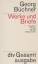 Georg Büchner: Werke und Briefe. Mit e. 