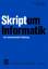 Hans-Jxfcrgen Appelrath: Skriptum Inform