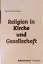 Daiber Karl, F: Religion in Kirche und G