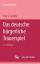 Guthke Karl, Siegfried: Das deutsche bür
