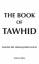 Shaykh Abdalqadir As-Sufi: The Book of T