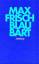 Max Frisch: Blaubart