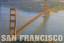 San Francisco, Luftaufnahme der Golden G