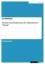 neues Buch – Lea Mulfinger – Formen und Funktionen der Filmmusik in "Titanic" | Lea Mulfinger | Taschenbuch | 16 S. | Deutsch | 2017 | GRIN Verlag | EAN 9783668438231 – Bild 1