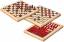 Philos 2803 - Schach-Dame-Set, Holzbox, 