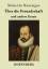 Montaigne, Michel de: Ueber die Freundsc