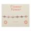 Armband -  Flower Power  - Edelstahl - P