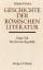 Geschichte der roemischen Literatur Tl. 1: Die roemische Literatur in der Zeit der Republik