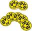 BVB 34708300 - BVB-Bierdeckel, Pappe, Bo
