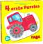 4 erste Puzzles, Bauernhof (Kinderpuzzle