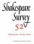 Stanley Wells: Shakespeare Survey