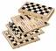 Philos 2519 - Schach-Backgammon-Dame-Set