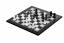 Philos 2802 - Schach-Dame-Set, schwarz/w