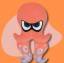 Nintendo Splatoon Octopus, orange, Plues