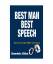 Dominic Bliss: Best Man Best Speech: How