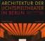 Peter Boeger: Architektur der Lichtspiel