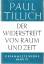 Paul Tillich: Der Widerstreit von Raum u