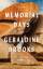 Geraldine Brooks: Memorial Days