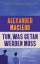 gebrauchtes Buch – MacLeod, Alexander und Henning Ahrens – Tun, was getan werden muss: Stories – Bild 1