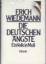 Erich Wiedemann: Die deutschen Ängste. E