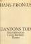 Hans Fronius: Dantons Tod - Illustration Hans Fronius: Dantons Tod - Illustration