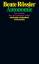Beate Rössler: Autonomie: Ein Versuch üb